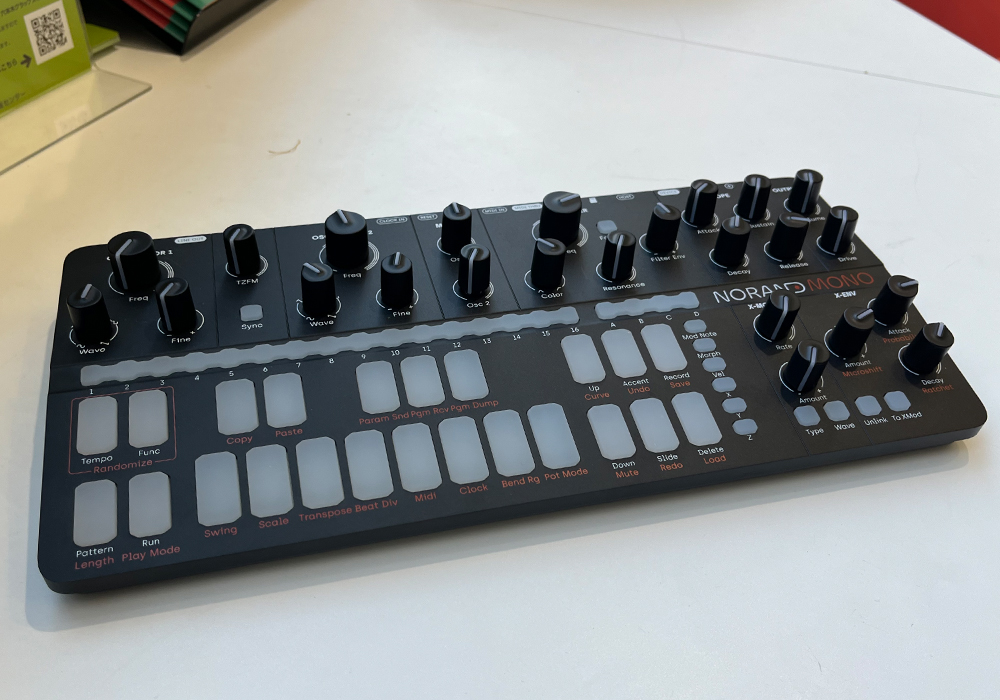 NORAND MONO mkII シーケンサー付アナログシンセサイザー NORAND MONO