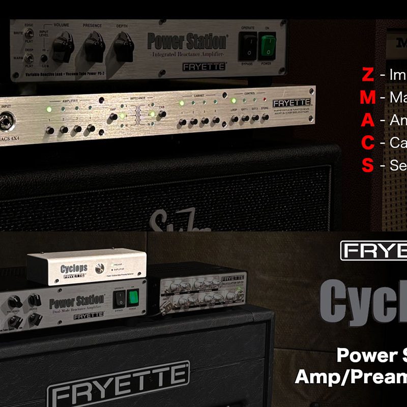 FryetteよりデュアルA/Bボックス『Cyclops』、最大4台のアンプと