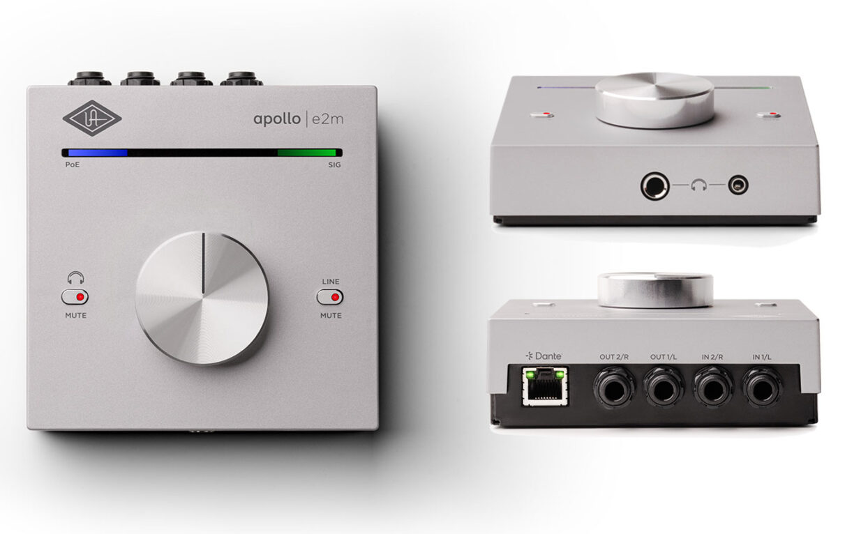 Universal AudioのDanteネットワークオーディオ用新製品「Apollo e1x」「Apollo e2m」が、7月4日(金)に ...