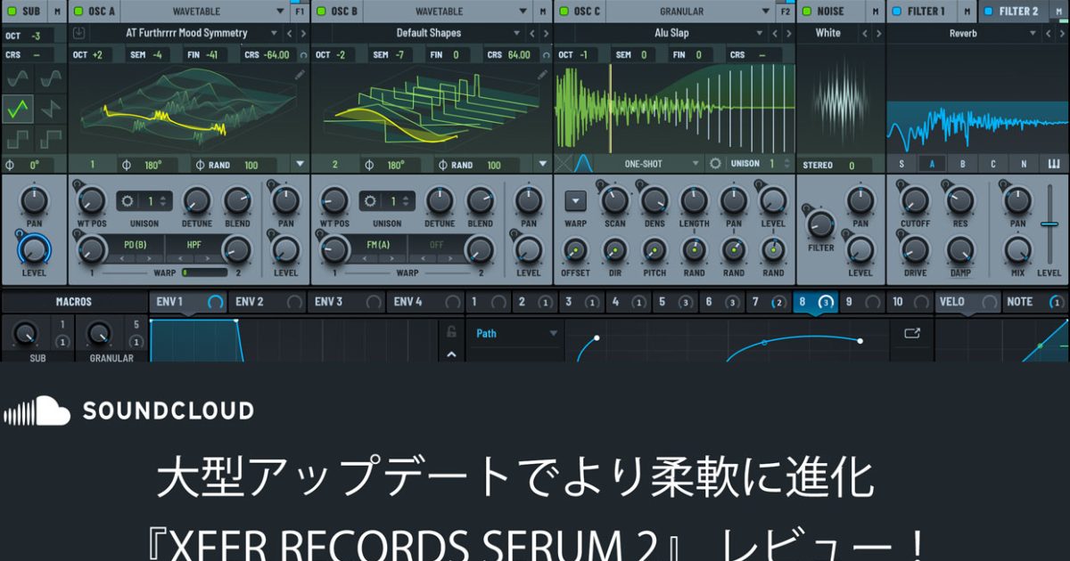 Serum 2 シンセサイザー XFER RECORDS 【ダウンロード販売】SERUM 2【シンセサイザー