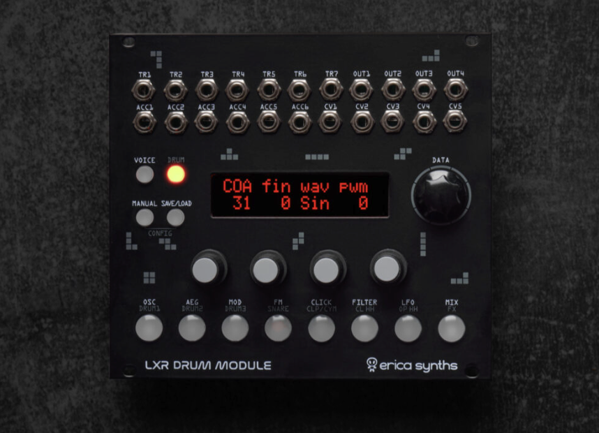 erica synths(エリカシンセ) LXR Drum Module | Rock oN Line eStore