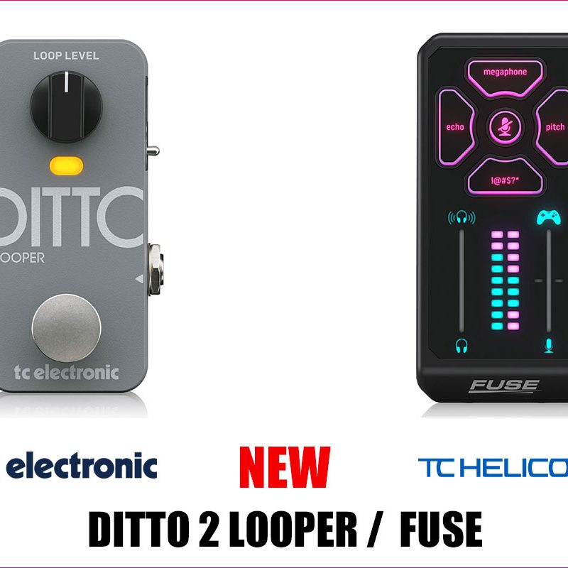 TC Electronicが進化した次世代のDITTO LOOPER「DITTO 2 LOOPER
