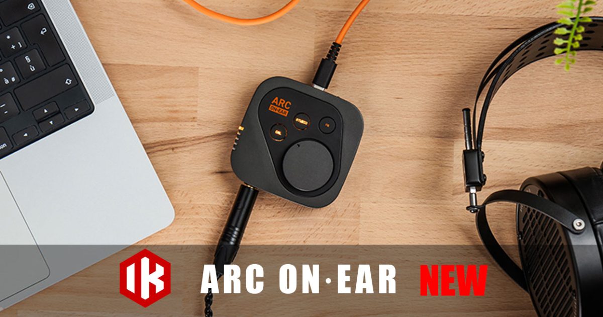 IK Multimediaが世界初のスタンドアロン型ヘッドホン補正デバイス「ARC