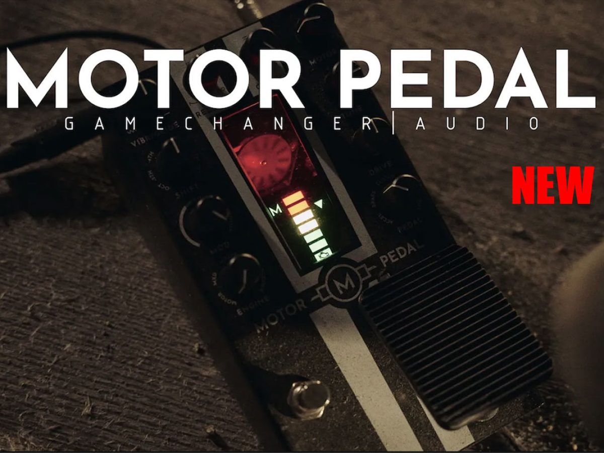 GAMECHANGER AUDIOが、エレクトロ・メカニカル・シンセサイザー「MOTOR