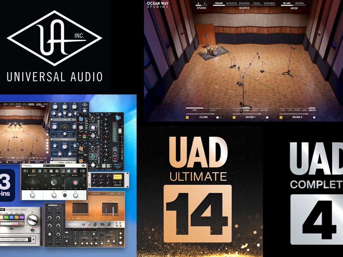 Universal Audioが、4つの新製品ソフトウェアをリリース！豪華な日本