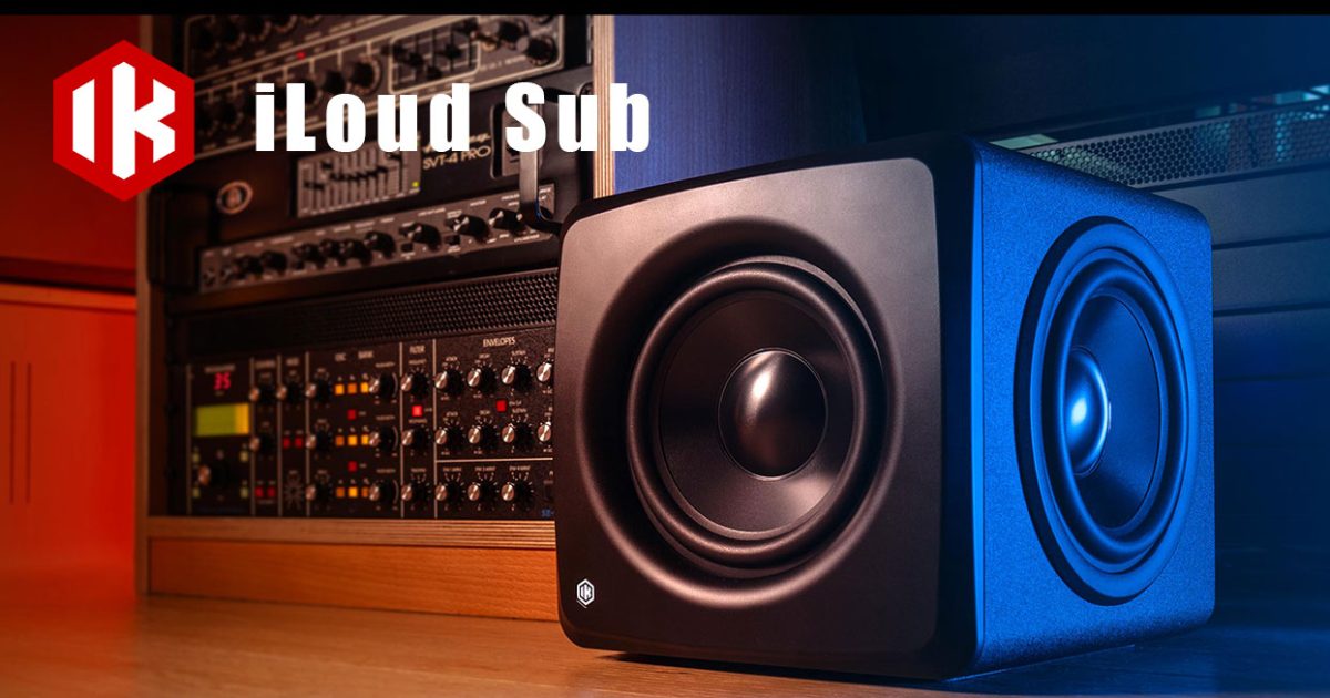 IK Multimediaがコンパクト・サブ・ウーファー iLoud Subを、1月30日に