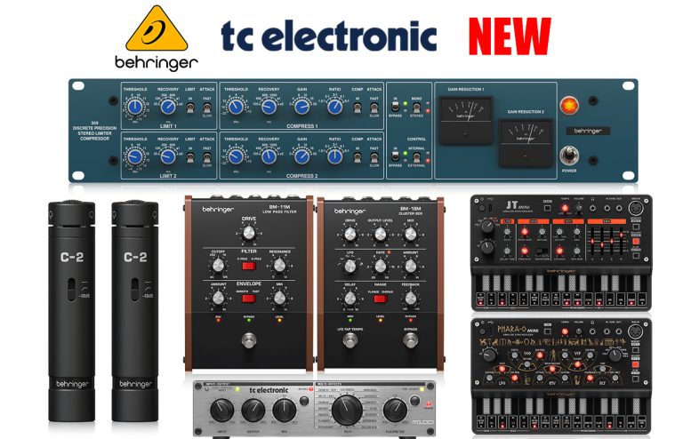 Behringer、TC ELECTRONICが新製品を12月25日発売！ – Rock oN Line eStore
