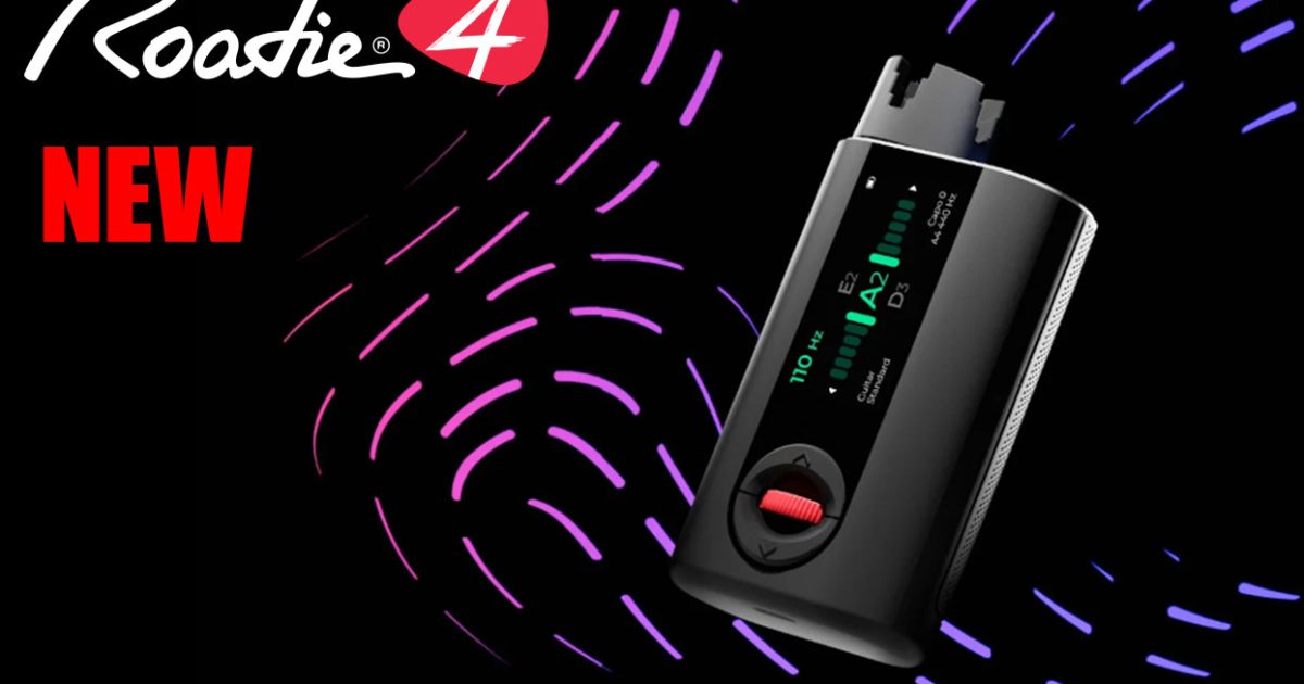 Roadie Musicが、高度な検出技術により、正確なチューニングを実現する