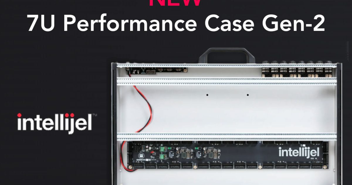 intellijelの定番モジュラーケース「7U Performance Case」が、Gen-2に