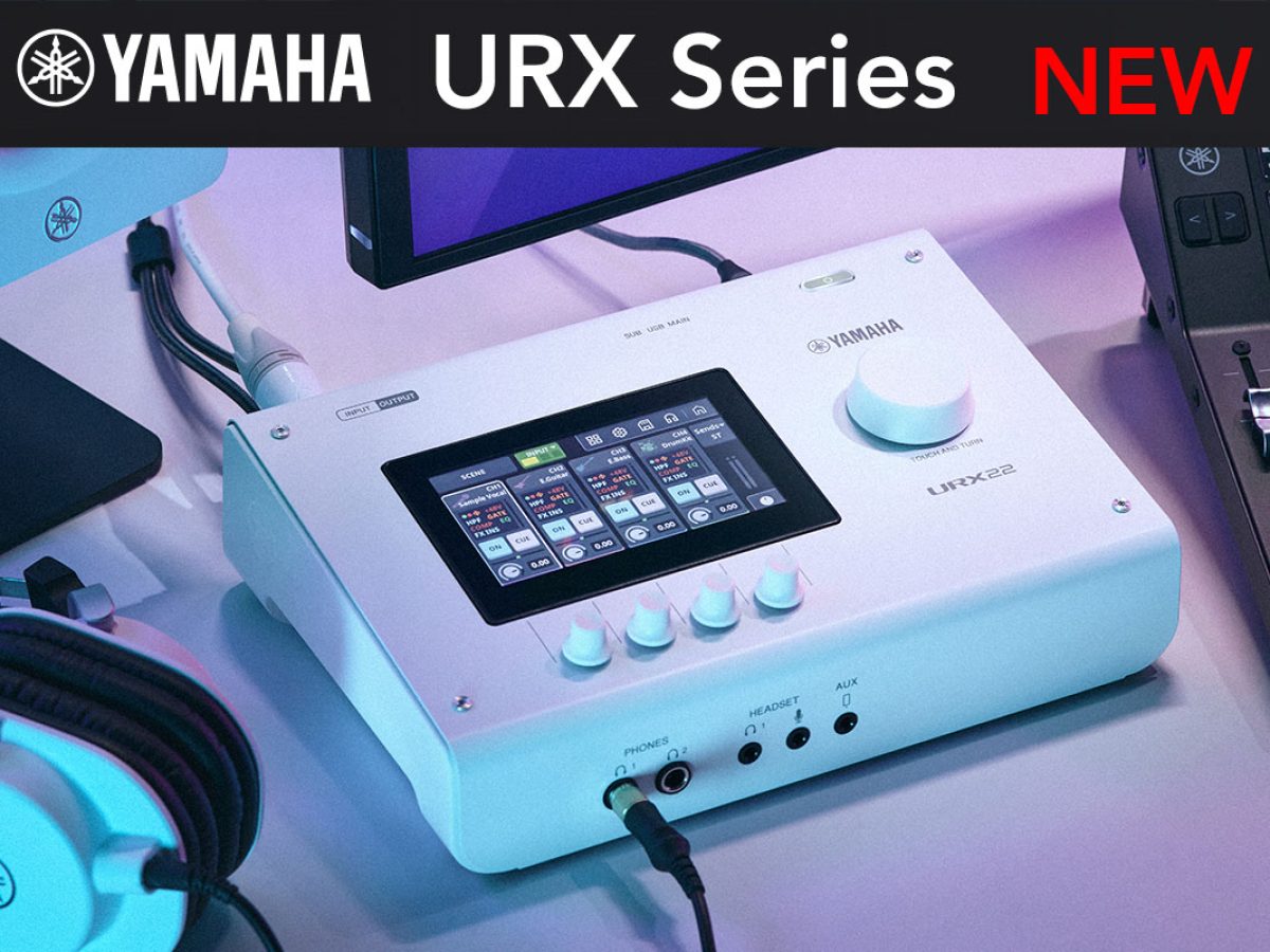 YAMAHAがデジタルインターフェース「URXシリーズ」を発表！ – Rock oN