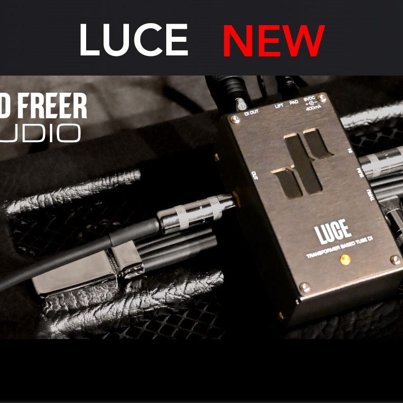【値下げ不可】Jad Freer Audio LUCE 真空管DI Jad Freer Audioが、真空管DI 『LUCE』 を発売！ – Rock oN Line eStore