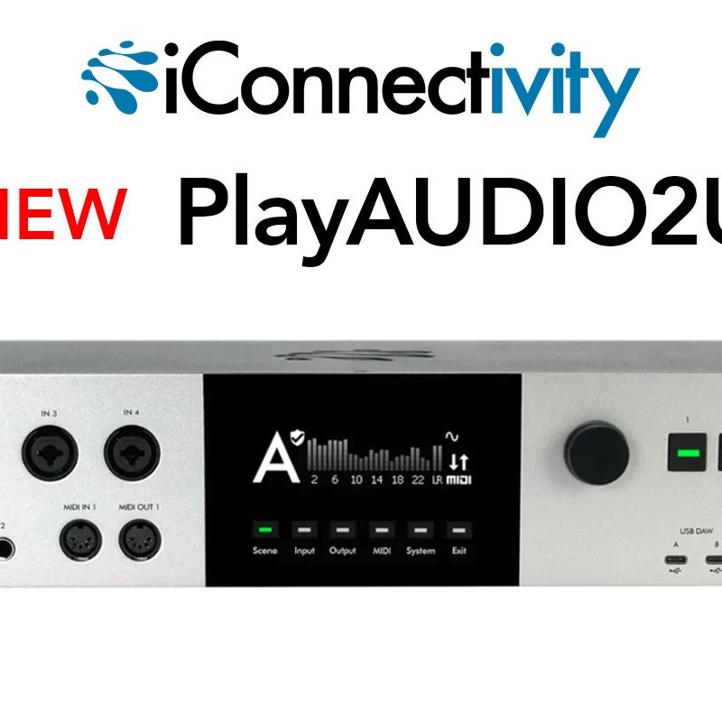 iConnectivityが、ライブパフォーマンスに特化した万能オーディオ/MIDI