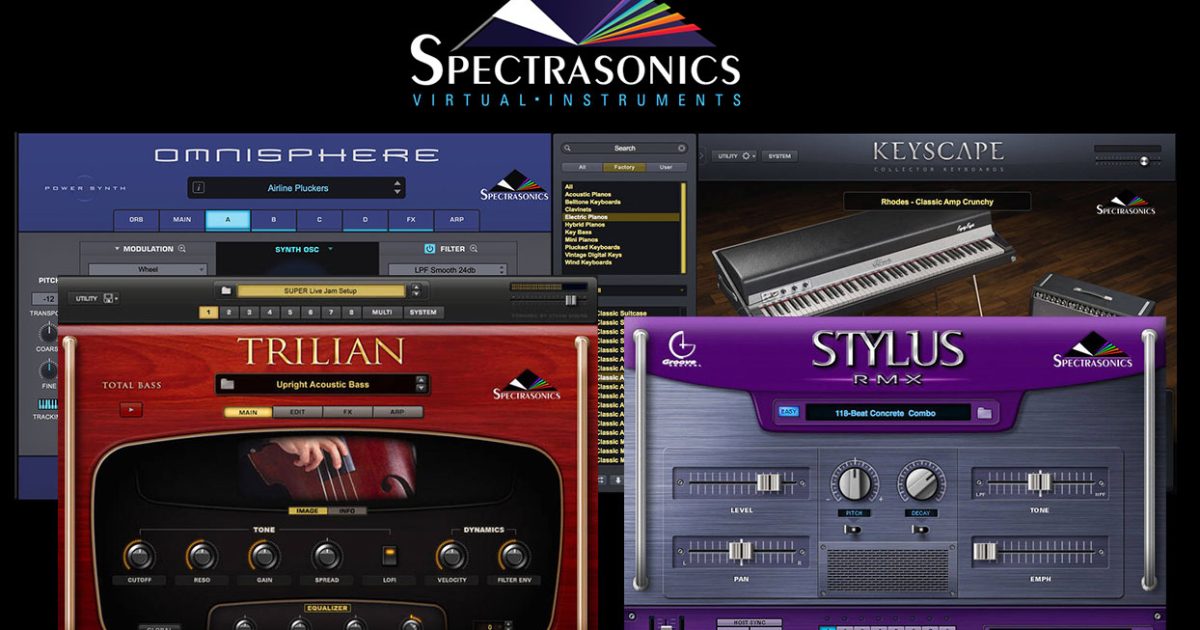 今さら聞けない】改めてSpectrasonics定番4種の神器”ここ”がすごい 今さら聞けない】改めてSpectrasonics定番4種の神器”ここ”がすごい