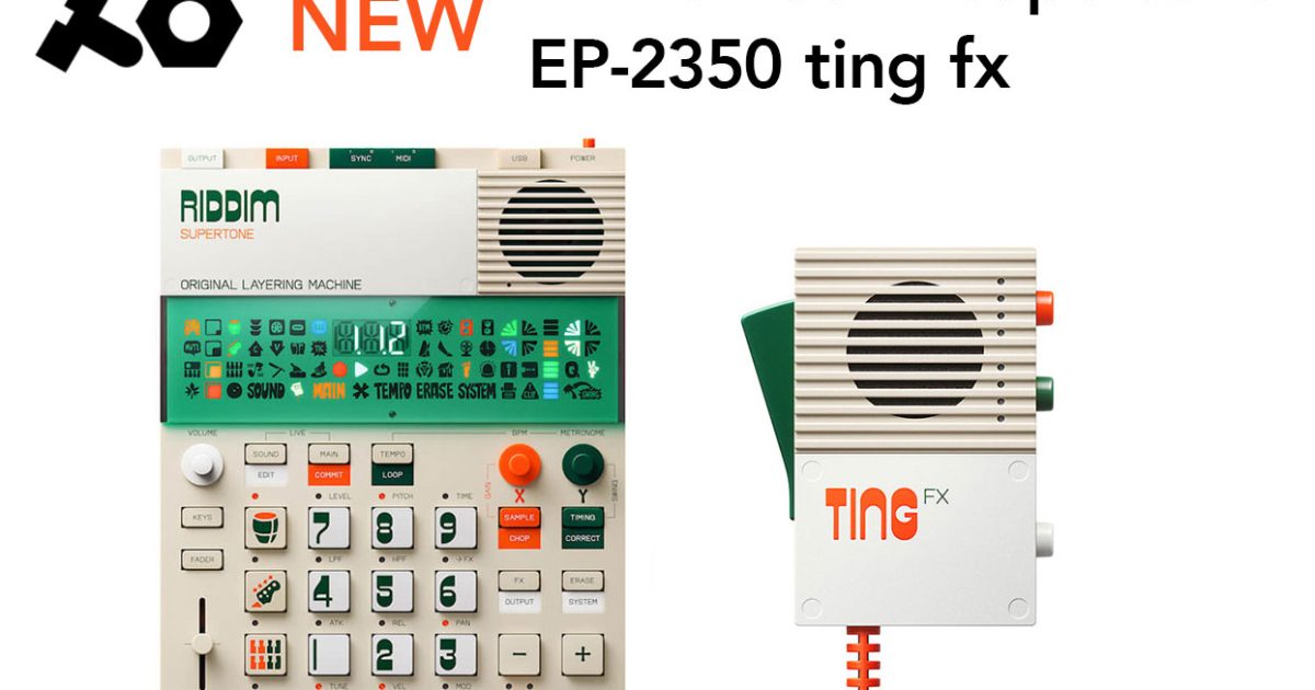 RIDDIM 【初回限定セット】EP-40 EP-2350 01-1.jpg TING【保証つき】 DJ機材