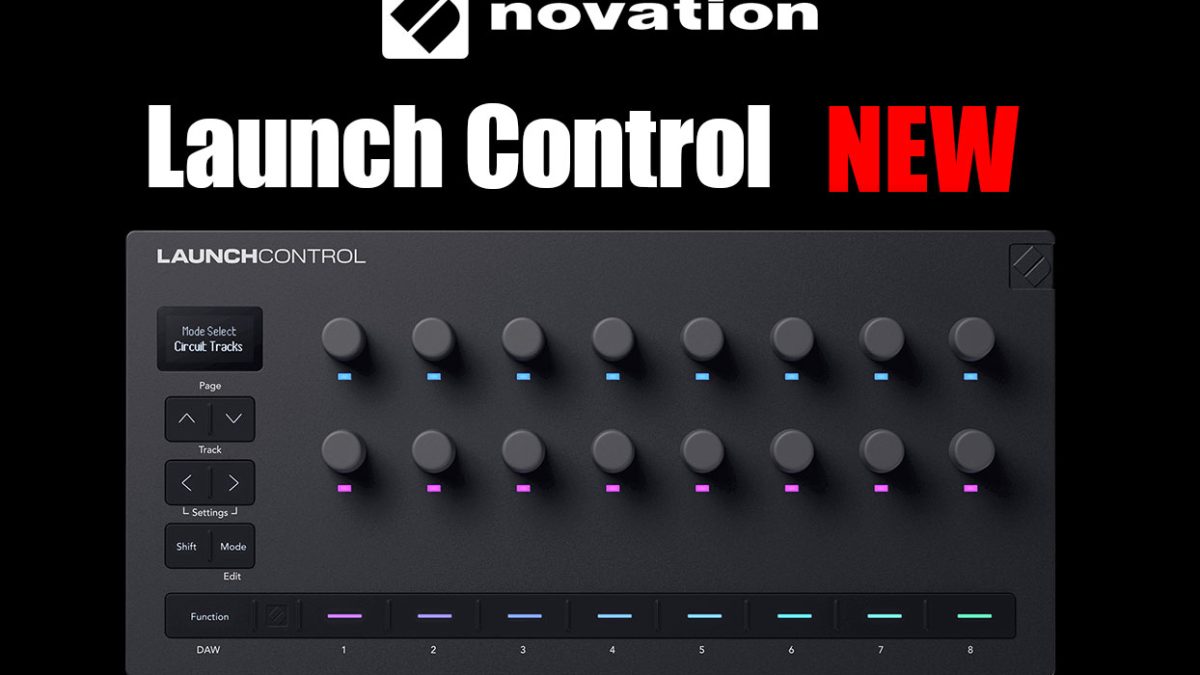 NovationからLaunchシリーズ最小の創造コントローラー『Launch Control