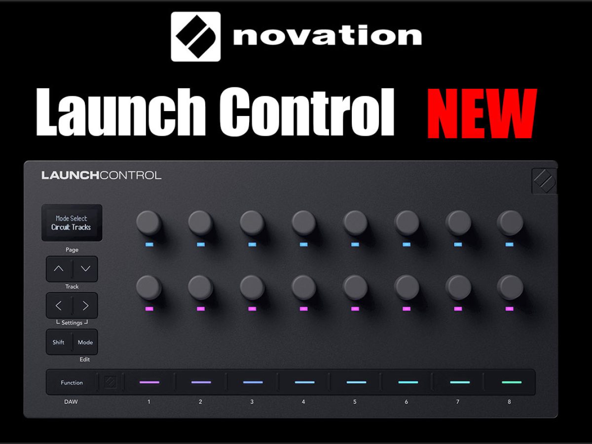 NovationからLaunchシリーズ最小の創造コントローラー『Launch Control