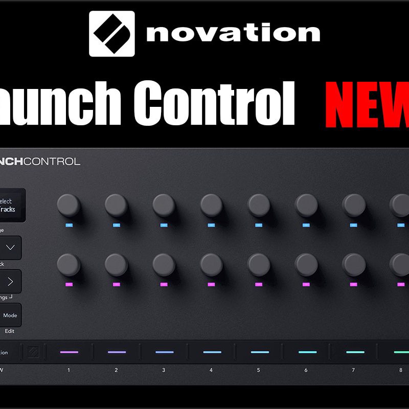 NovationからLaunchシリーズ最小の創造コントローラー『Launch Control