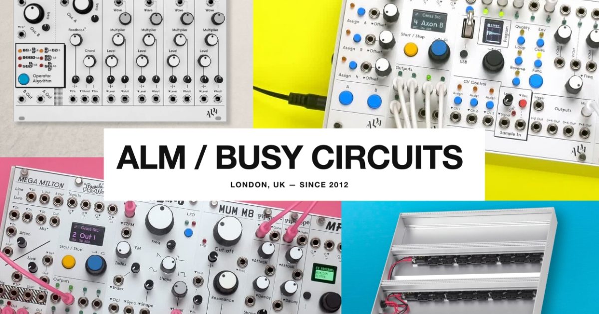 ALM Busy MFD　モジュラーシンセ ALM / Busy Circuits｜英国発ユーロラック・モジュラーシンセブランド