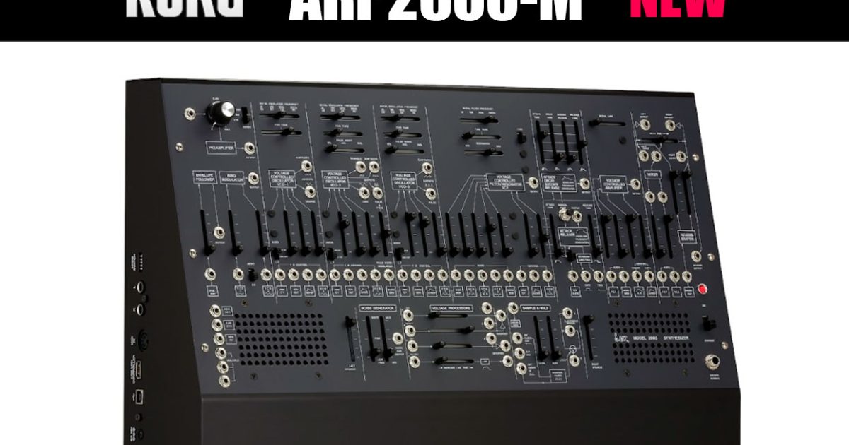 KORGが、ARP2600-Mを再販売！伝説の名機が再び現代に蘇る – Rock oN