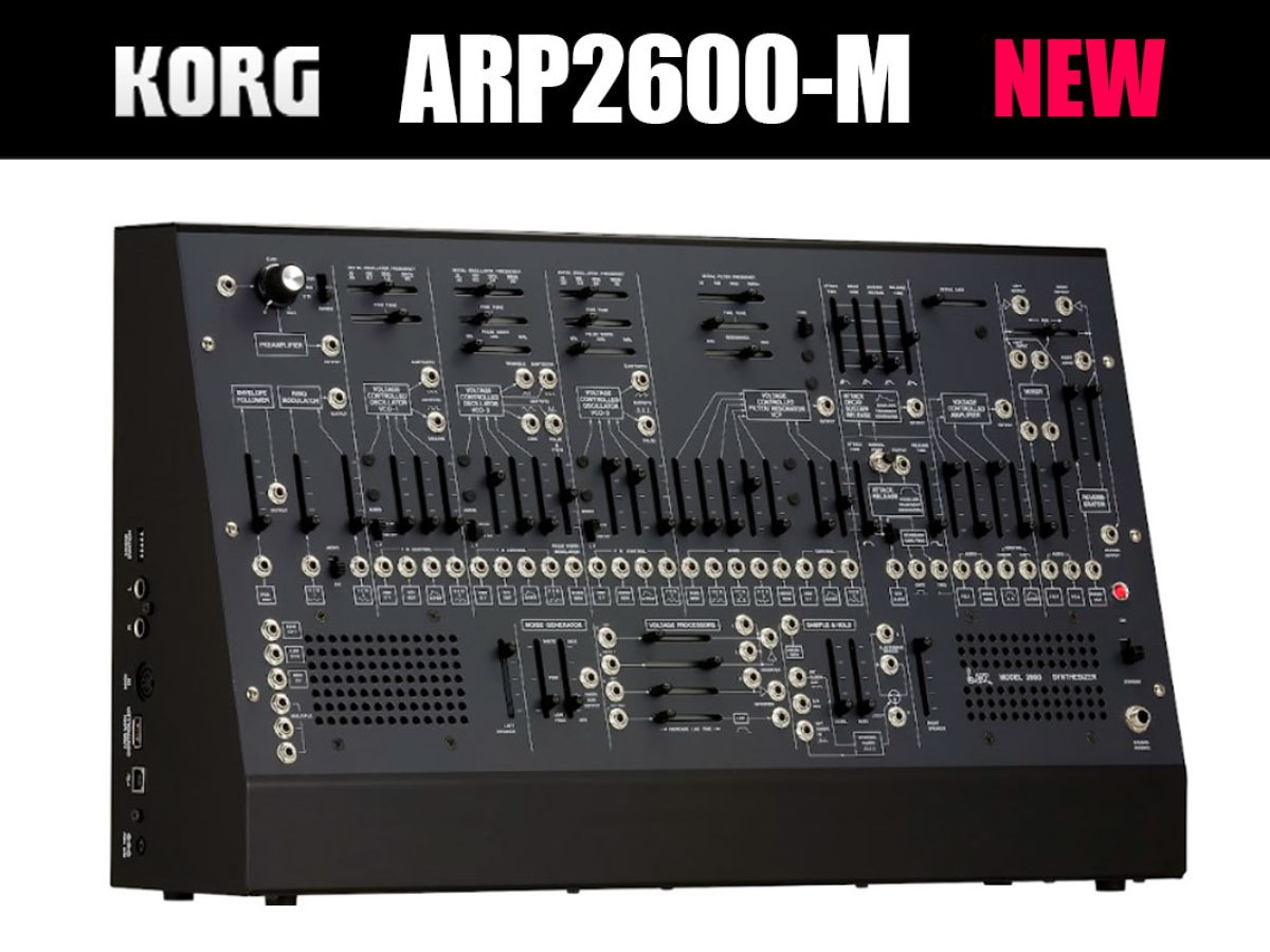 KORGが、ARP2600-Mを再販売！伝説の名機が再び現代に蘇る – Rock oN