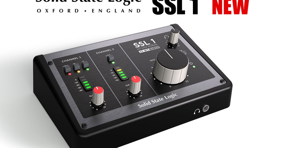 Solid State Logic、新USBオーディオインターフェース『SSL 1』を発表