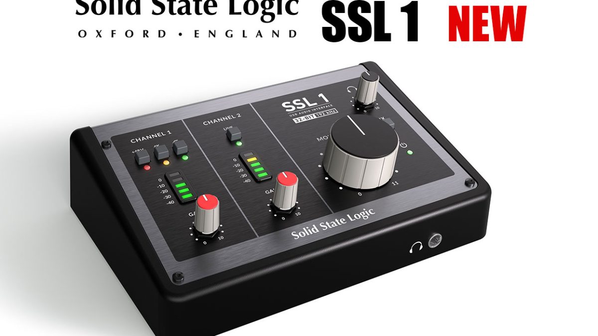 Solid State Logic、新USBオーディオインターフェース『SSL 1』を発表