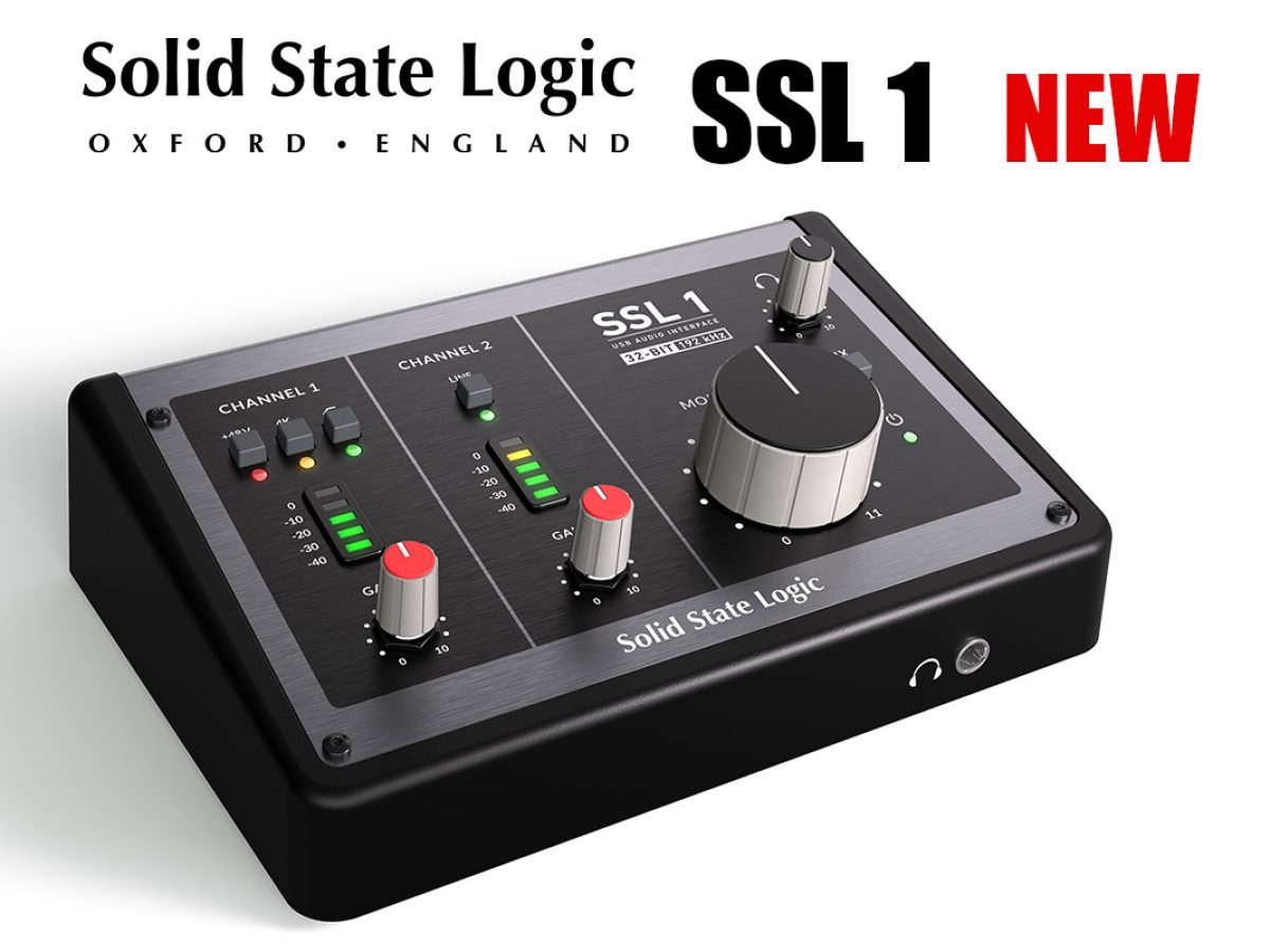 Solid State Logic、新USBオーディオインターフェース『SSL 1』を発表