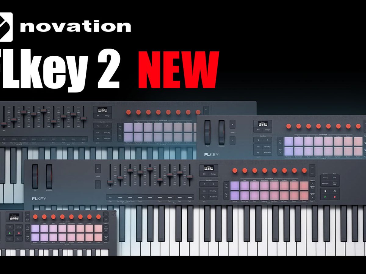 Novationから新世代のFL Studio専用コントローラー『FLkey 2』が発売 