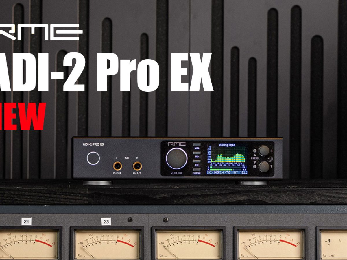 RMEから次世代リファレンスAD/DAコンバーター「ADI-2 Pro EX」を発表