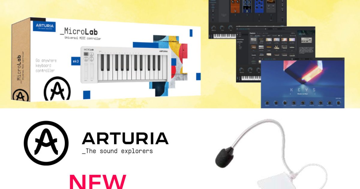 Microlab 本体 Arturia、「MicroLab mk3 WH + Analog Lab Pro無償バンドルパッケージ