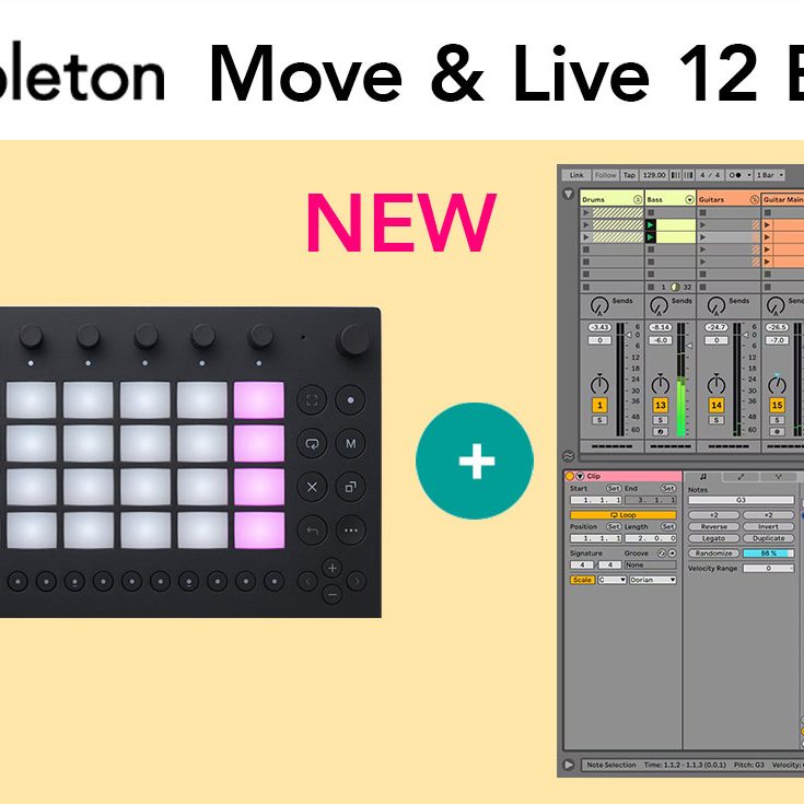 Ableton MoveとLive 12の数量限定バンドルが登場！Live 12 Standardと