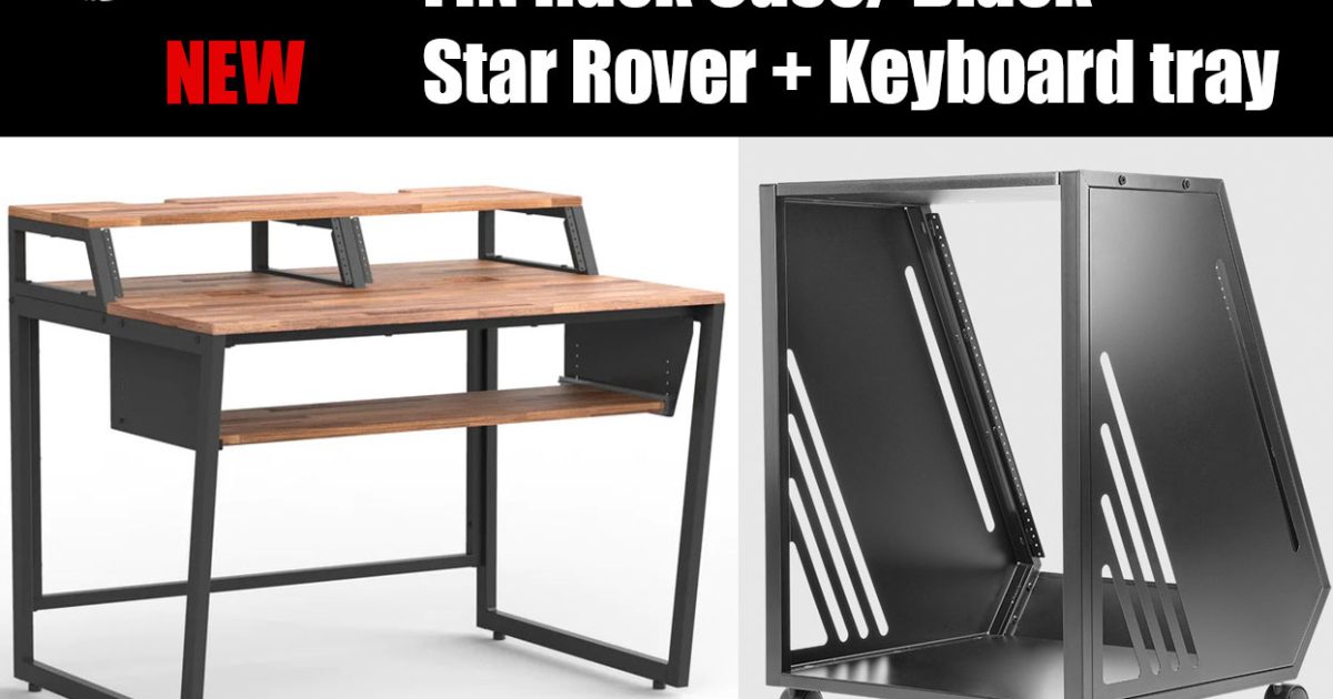 Wavebone、FIN Rack Case/ BlackとStar Rover + Keyboard trayを発売