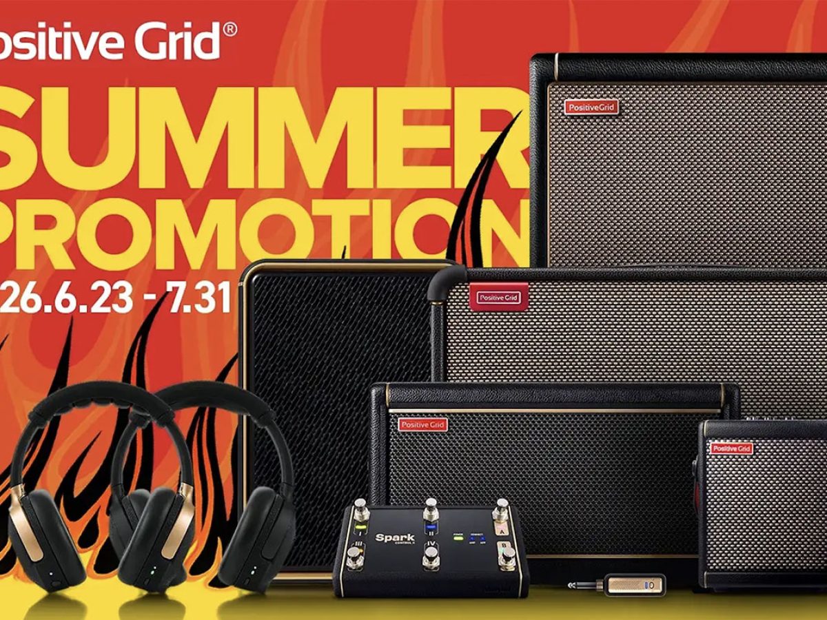 最大36%OFFとなる「Positive Grid Hardware Summer Promotion」が