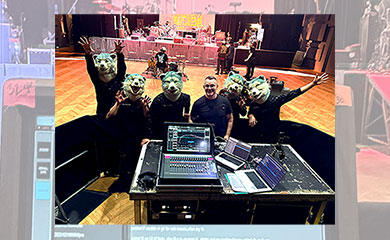 MAN WITH A MISSION のUK&ヨーロッパツアーでLV1 Classicが活躍