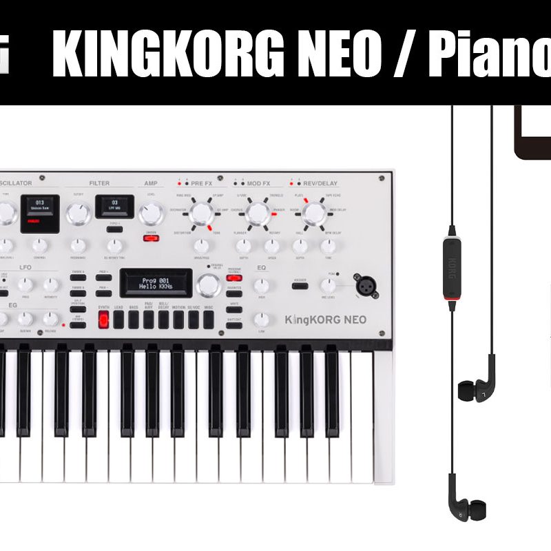 KORGよりKINGKORG NEO、PianoRecの値下げを発表！ – Rock oN Line eStore