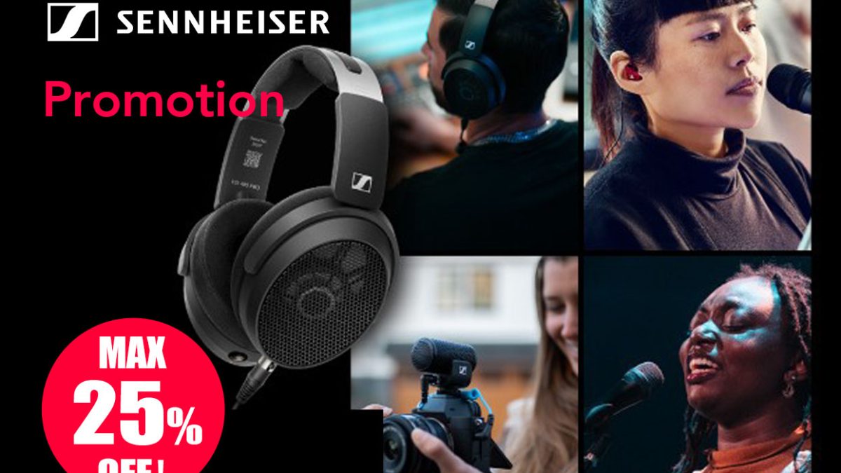 対象製品最大25%OFF！Sennheiserが「Hot Summer Audio Promotion」を