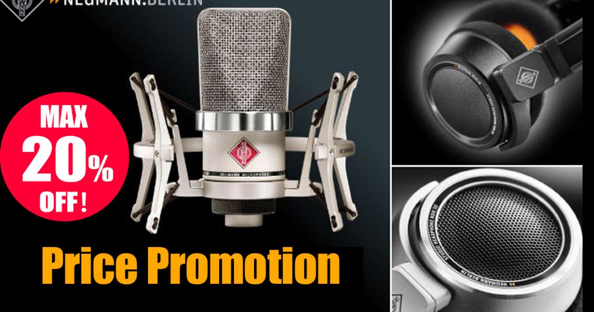 Neumannが、最大20%OFFとなる「Hot Summer Audio Promotion」をスタート！TLM 102 STUDIO ...