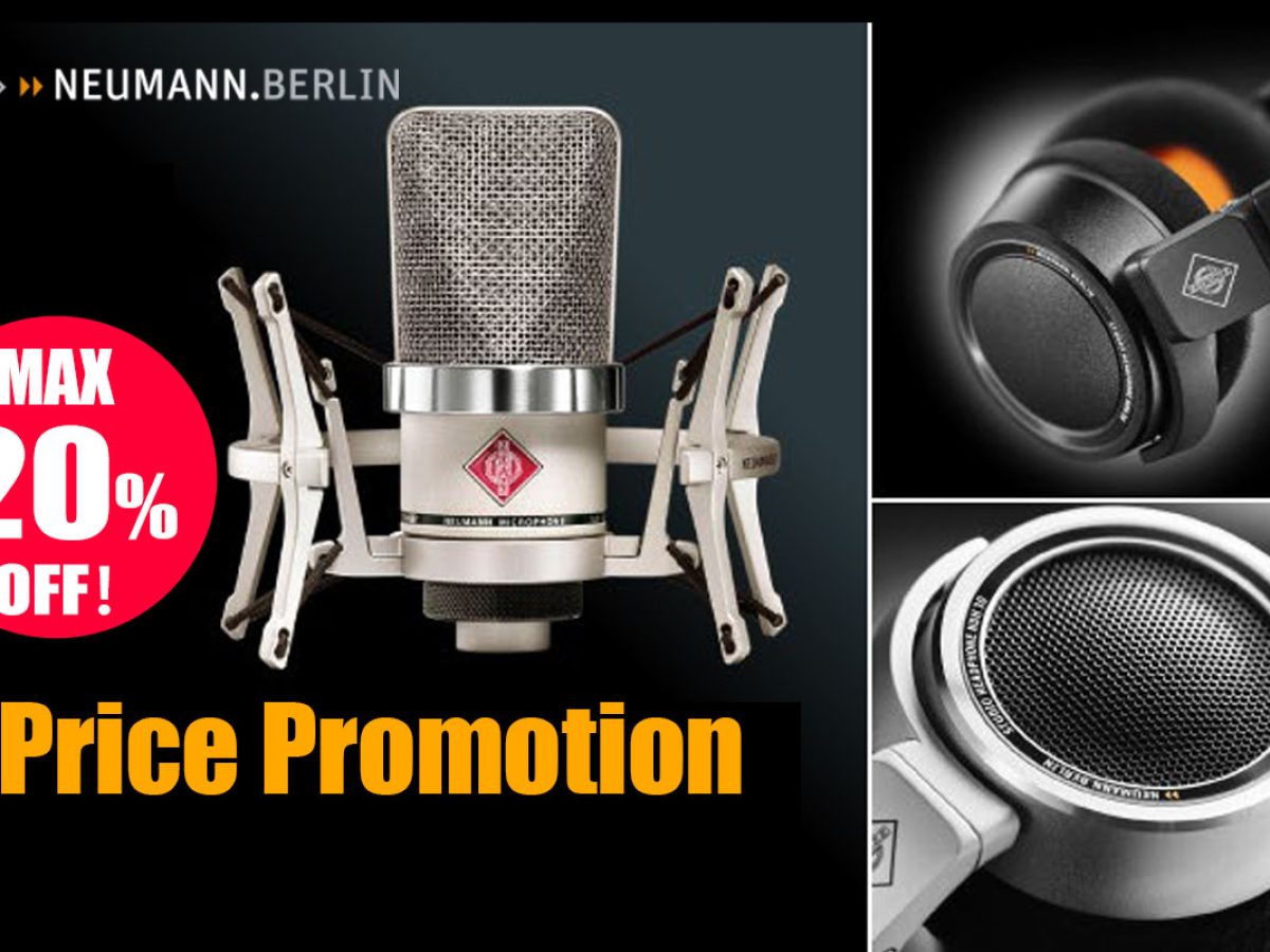 Neumannが、最大20%OFFとなる「Hot Summer Audio Promotion」を