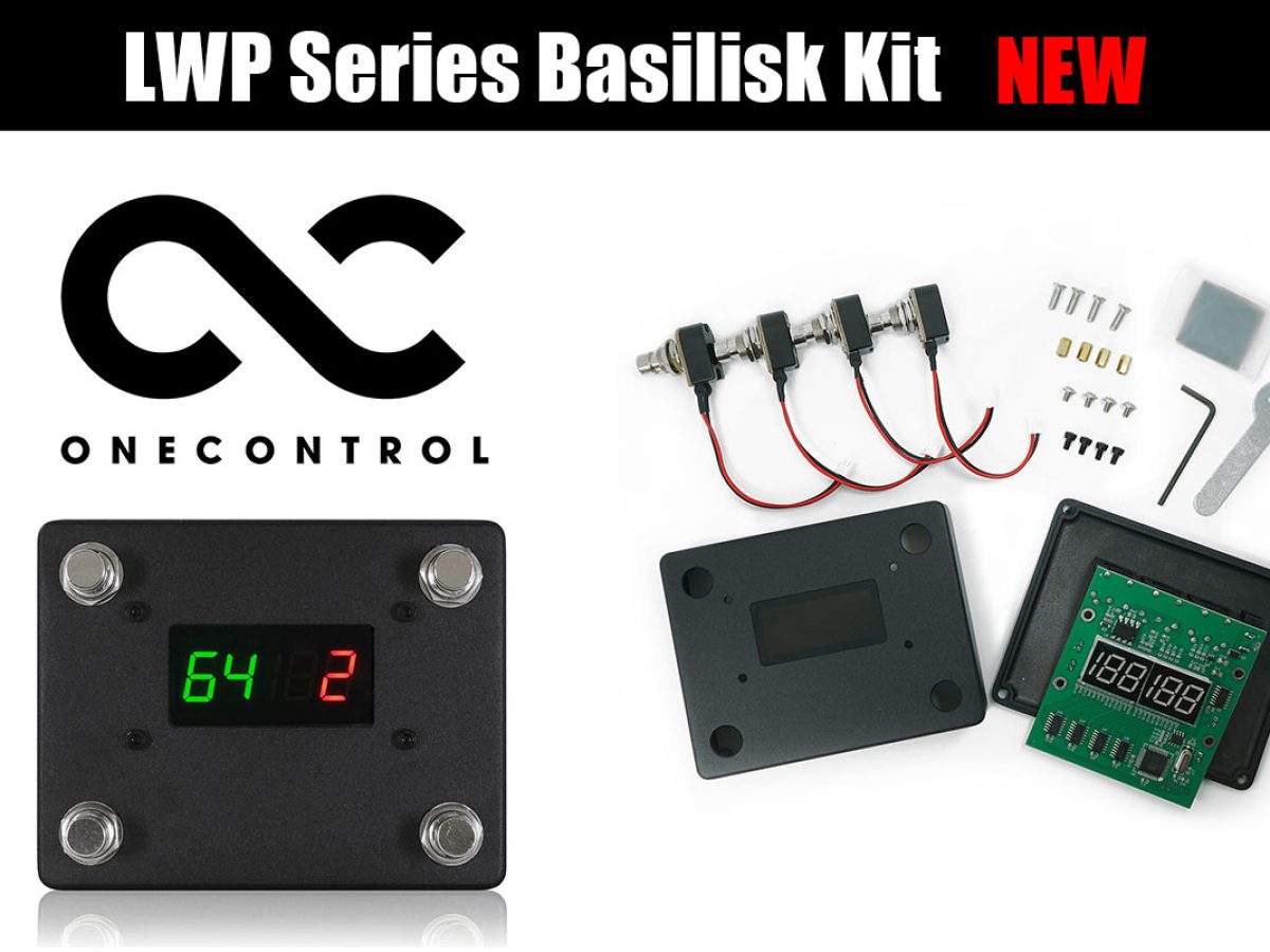 One Controlより、MIDIコントローラー「LWP Series Basilisk Kit」が