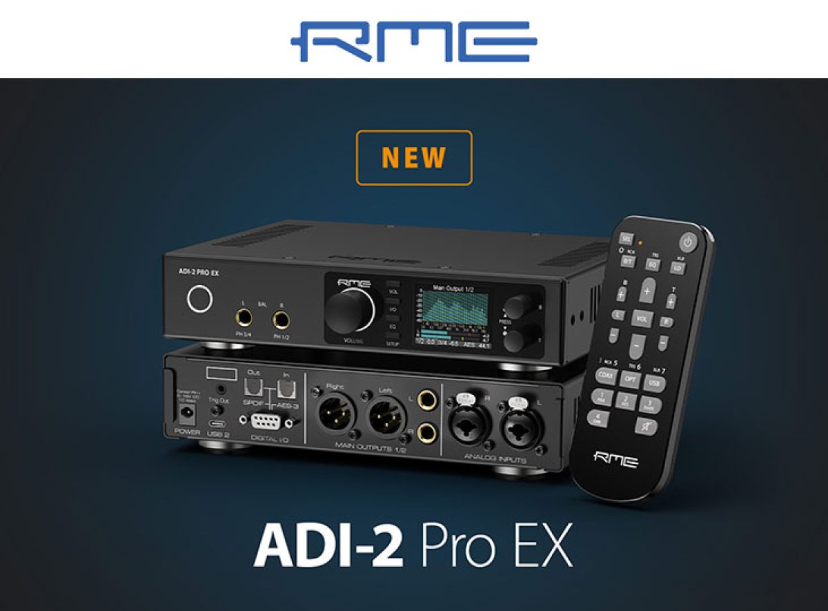 RME、ADI-2シリーズの次世代モデル「ADI-2 Pro EX」を10月2日に発売